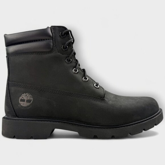 Timberland Linden Woods 6-Inch Waterproof Boots Womens 10 Black PrimaLoft 400g - Picture 1 of 8